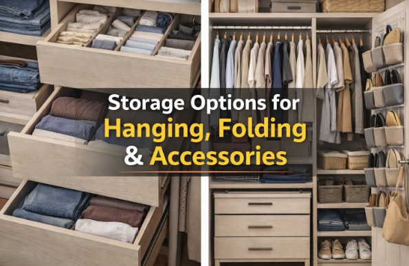 Build the Layout: Assign Zones for Hanging, Folding, Shoes, and Accessories