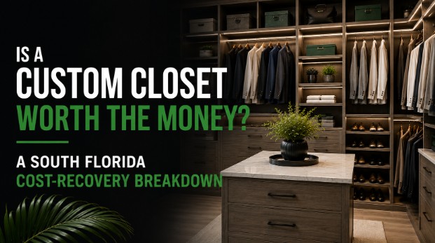 How Custom Closets Add Value to Your South Florida Home: Insights from Real Estate Experts