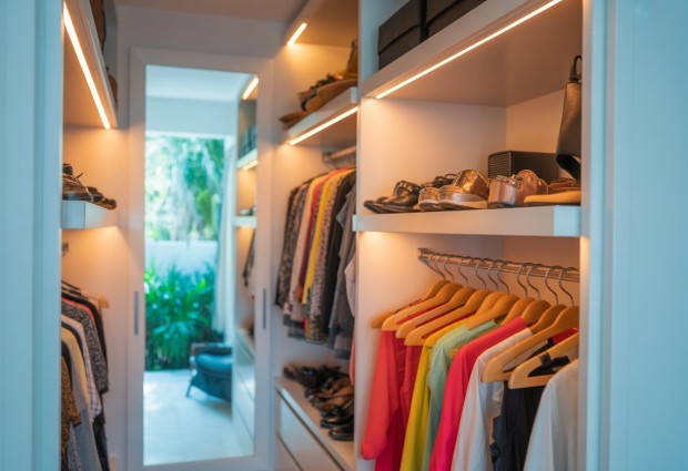 Why Closet Lighting Matters In Florida Homes