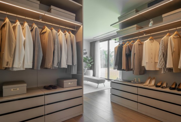 What Defines A Modern Closet Style?