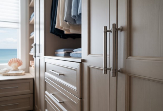 Why Coastal Climates Are Tough On Closet Hardware