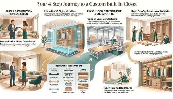 The American Built-In Closets Design and Installation Process