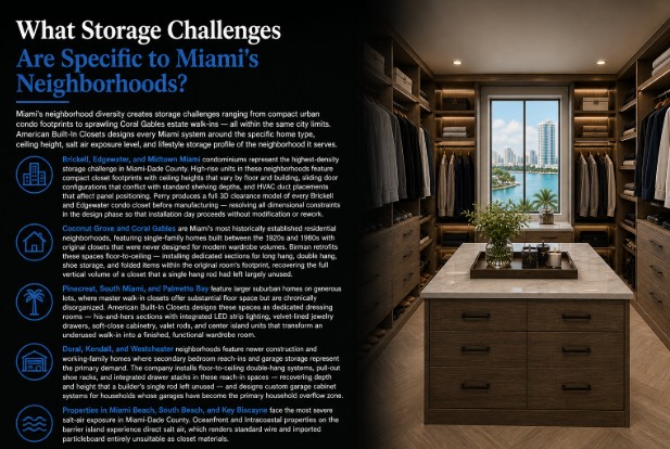 What Storage Challenges Are Specific to Miami's Neighborhoods?