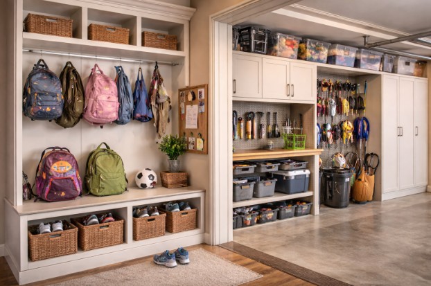 Weston Household Storage Taxonomy. What Families Need a Place For