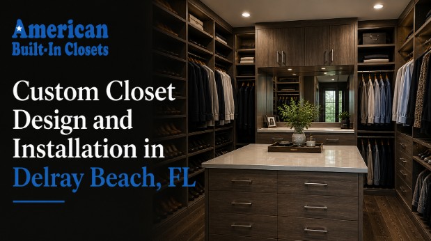 Custom Closets Delray Beach | Elegant Storage by American Built-In Closets