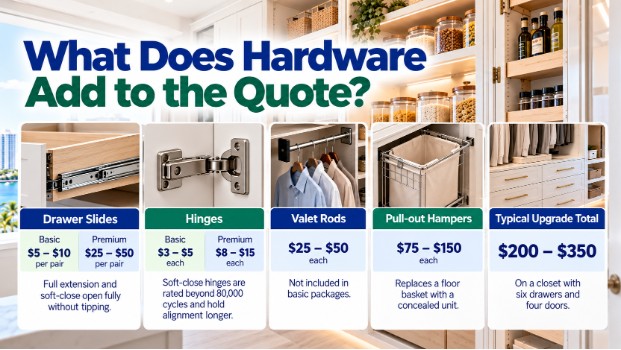 What Does Hardware Add to the Quote?
