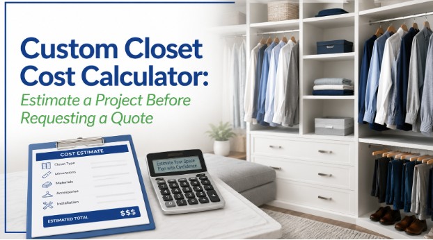 Custom Closet Cost Calculator: Estimate a Project Before Requesting a Quote