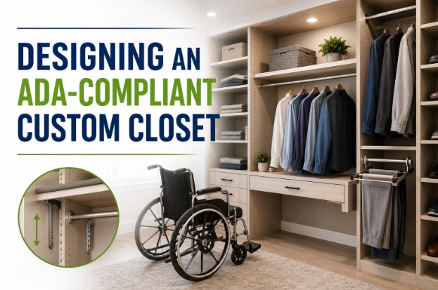Designing an ADA-Compliant Custom Closet