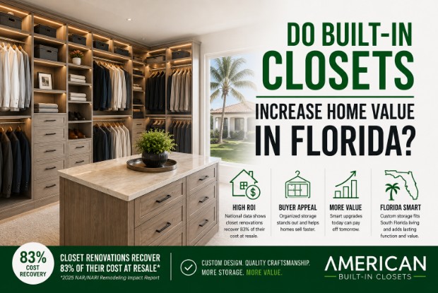 Do Built-In Closets Increase Home Value in Florida?