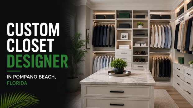 Creative Custom Closet Designer in Pompano Beach, Florida
