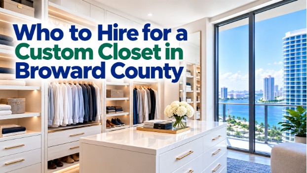 Who to Hire for a Custom Closet in Broward County